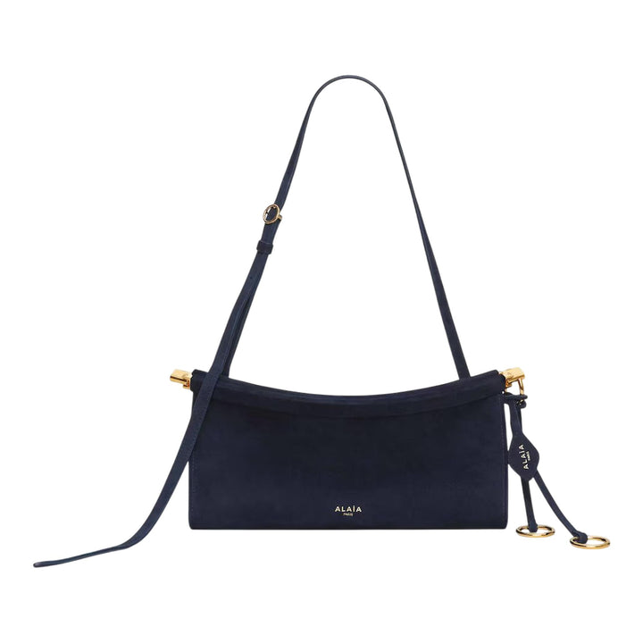 Club21 - ALAIA - East West S Nubuck - HANDBAGS - Black