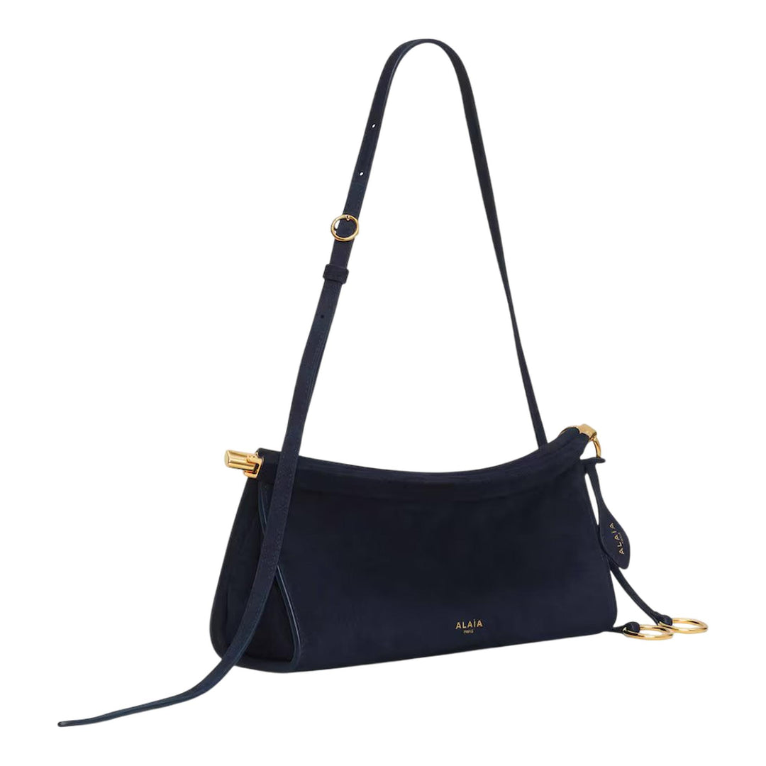 Club21 - ALAIA - East West S Nubuck - HANDBAGS - Black