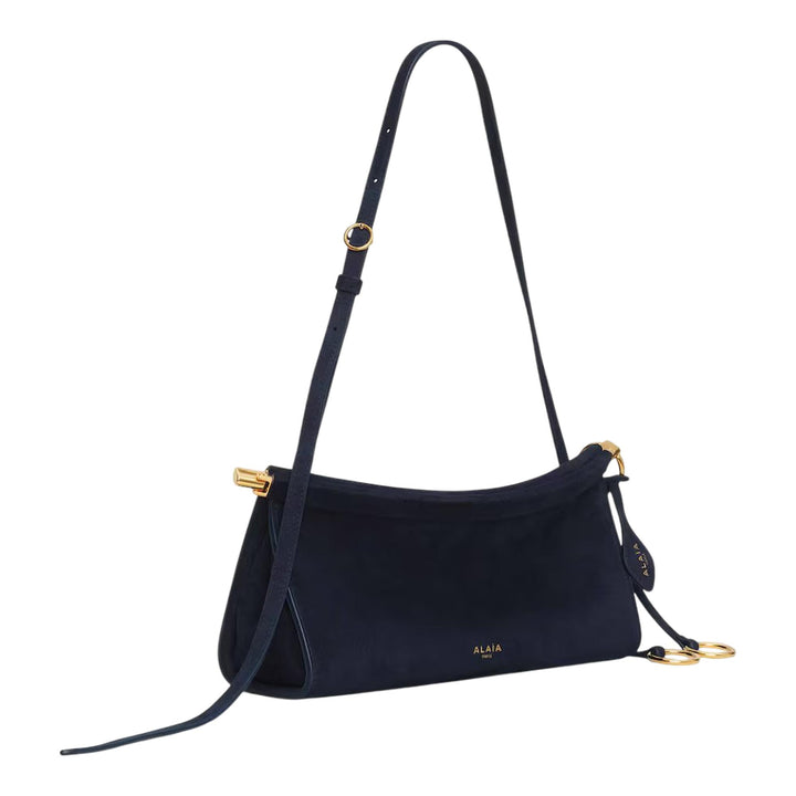 Club21 - ALAIA - East West S Nubuck - HANDBAGS - Black