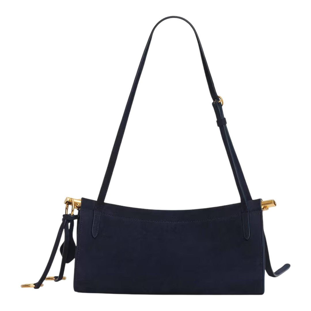 Club21 - ALAIA - East West S Nubuck - HANDBAGS - Black
