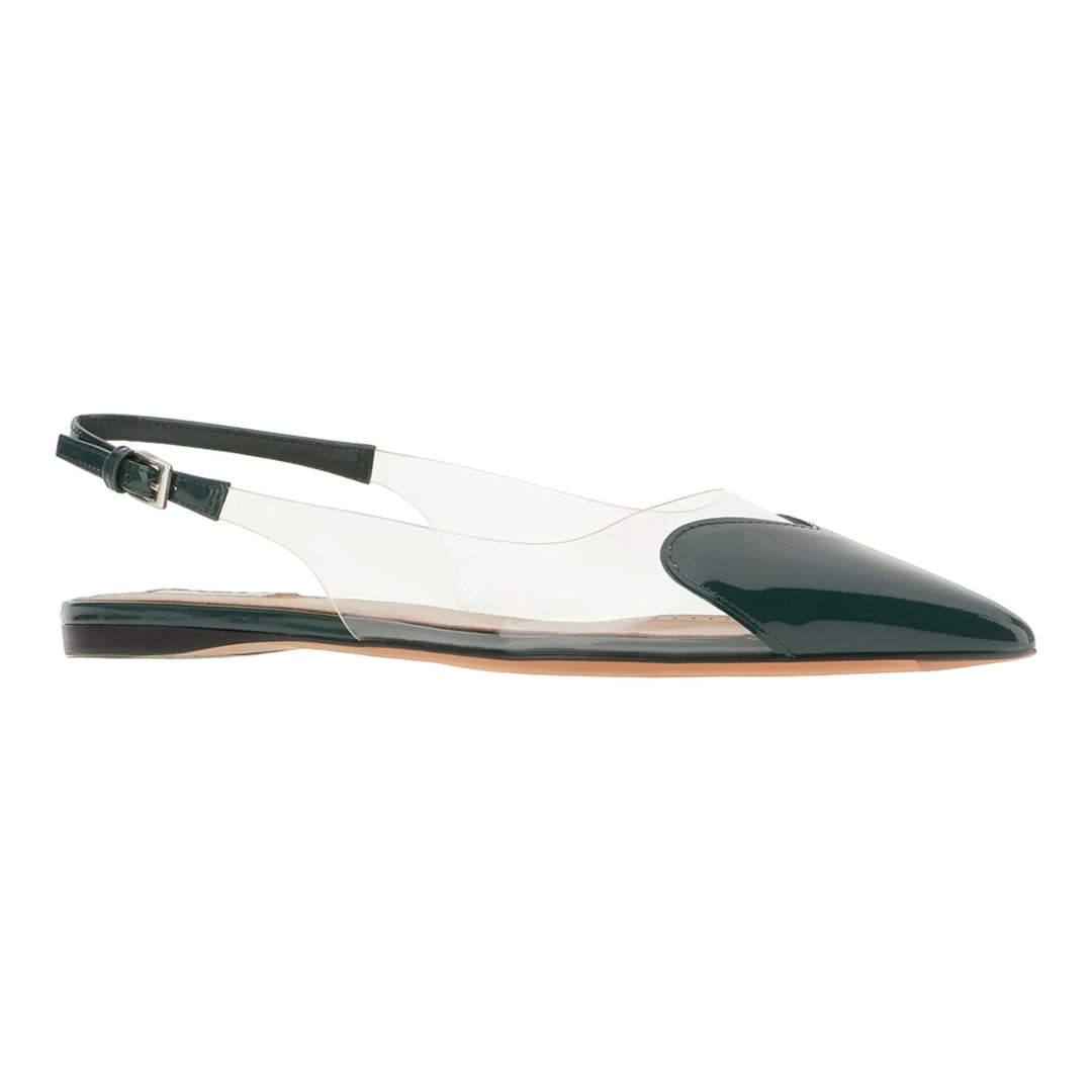 Club21 - ALAIA - Flat Slingbacks - FLAT SHOES - Green