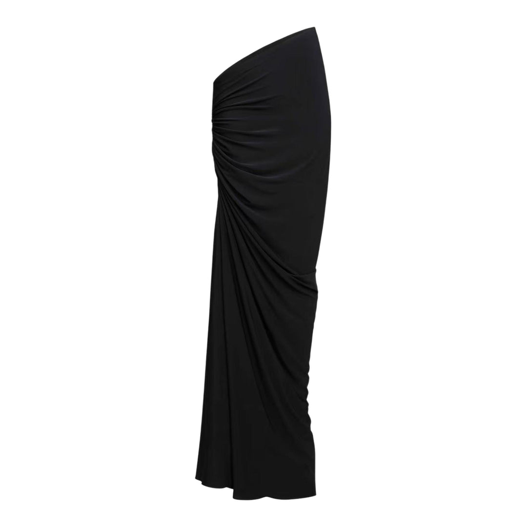 Club21 - ALAIA - Gathered Skirt - SKIRTS - Black