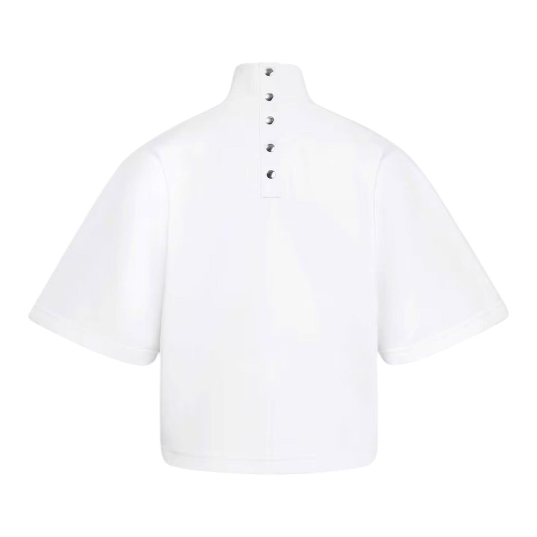 Club21 - ALAIA - High Neck Top - TEES - White