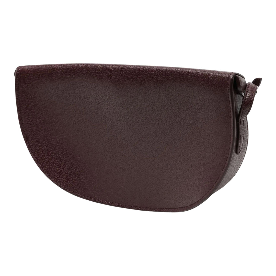 Club21 - ALAIA - Hip East West Bag Goatskin - HANDBAGS - Burgundy