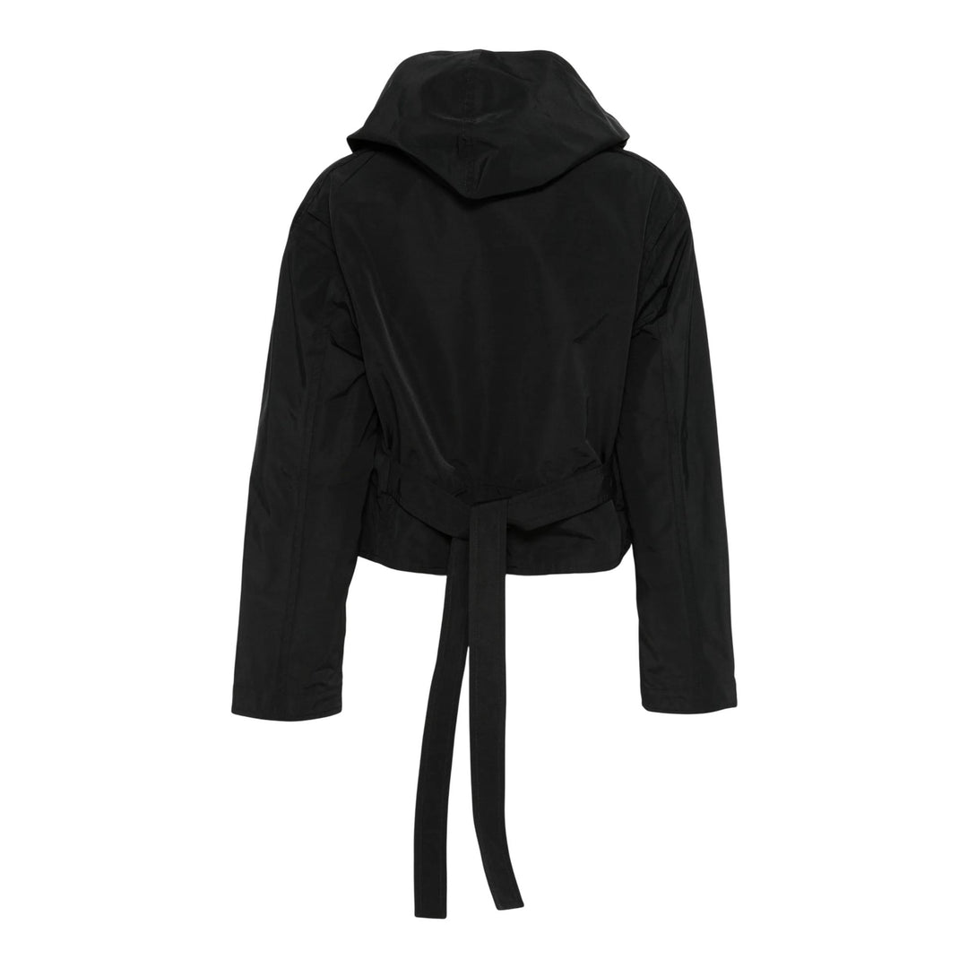 Club21 - ALAIA - Hooded Biker - JACKETS - Black