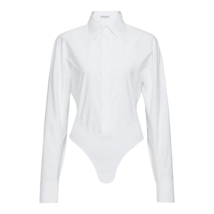 Club21 - ALAIA - Layer Bodyshirt - BODYSUITS - White