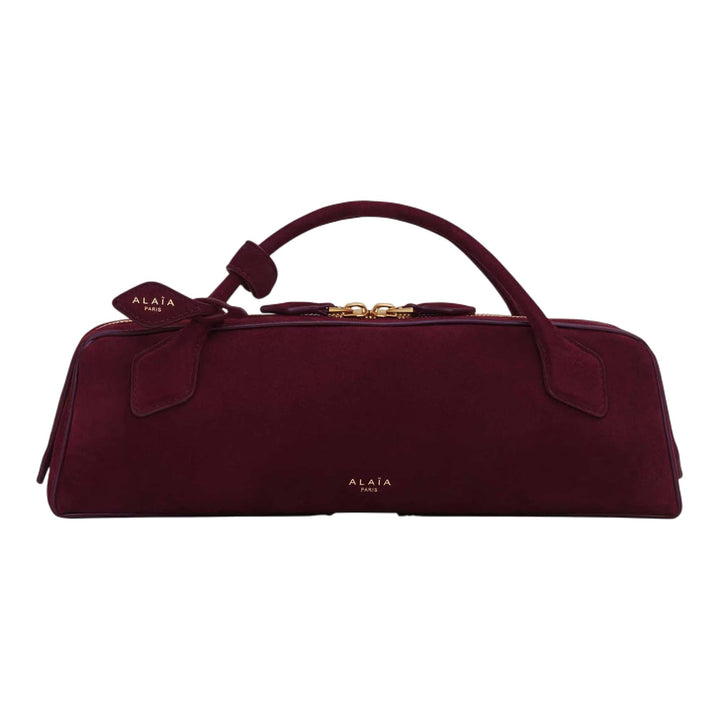 Club21 - ALAIA - Le Teckel Clutch - HANDBAGS - Maroon