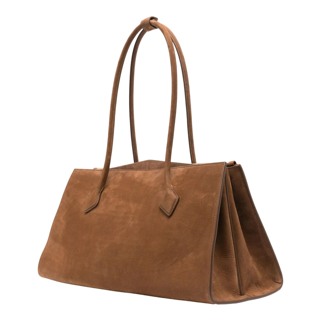 Club21 - ALAIA - Le Teckel Tote - SHOULDER BAGS - Brown
