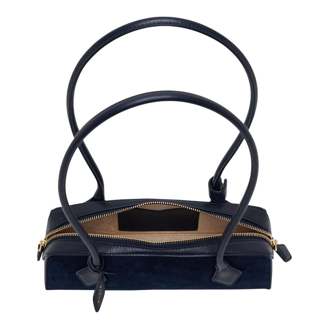 Club21 - ALAIA - Le Teckle Small Nubuck - HANDBAGS - Black