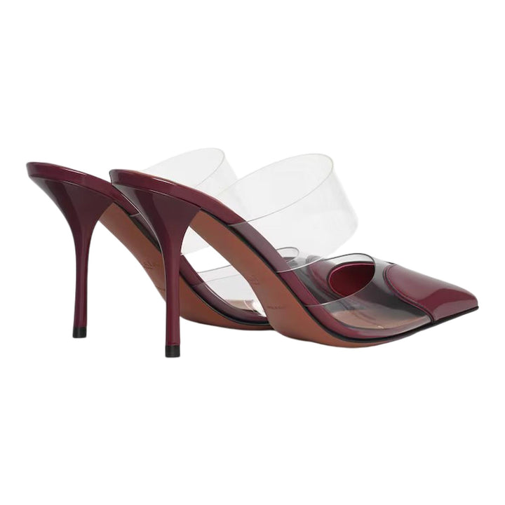 Club21 - ALAIA - Mules 90 Patent Calfskin - HEELS - Burgundy