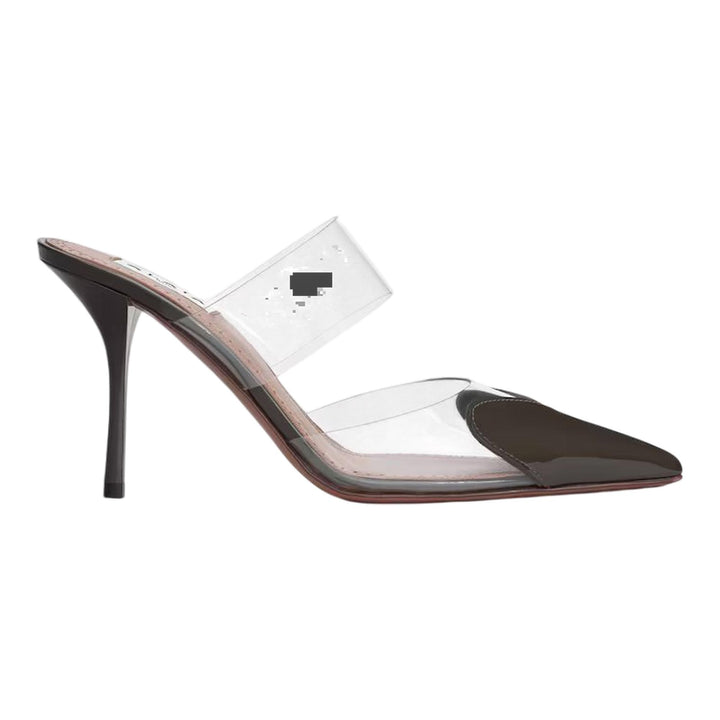 Club21 - ALAIA - Mules 90 Patent Calfskin - HEELS - Olive
