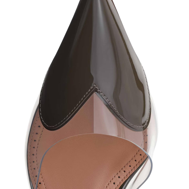Club21 - ALAIA - Mules 90 Patent Calfskin - HEELS - Olive