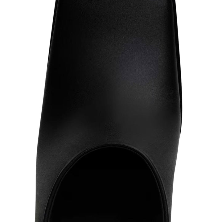 Club21 - ALAIA - Mules 90 Shiny Calfskin - FLAT SHOES - Black