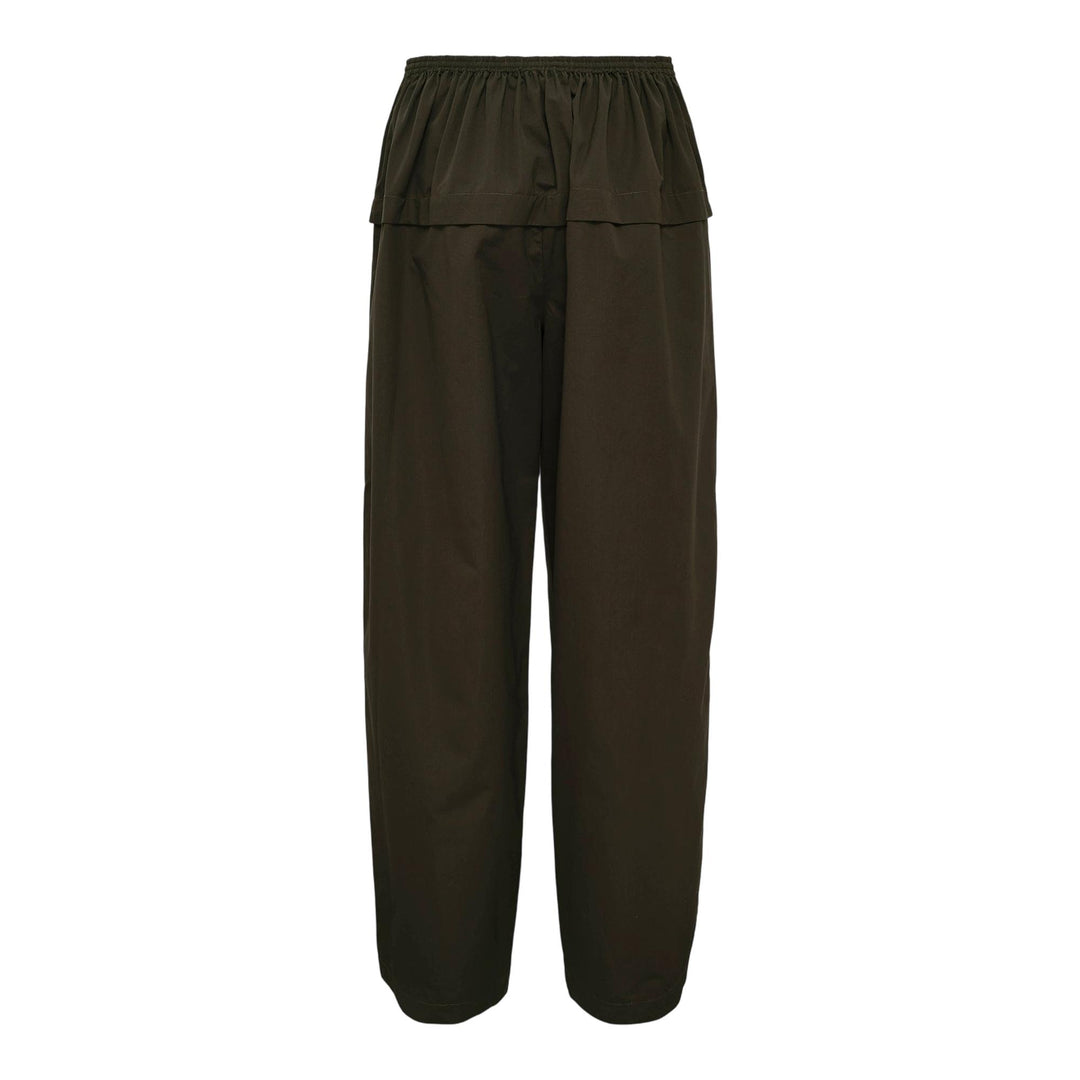Club21 - ALAIA - Peplum Pants - PANTS - Olive