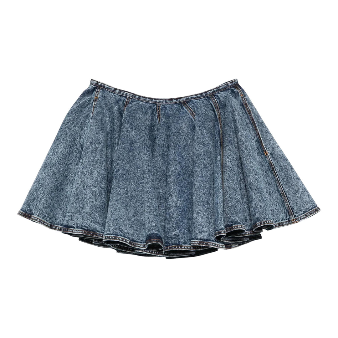 Club21 - ALAIA - Skater Skirt - SKIRTS - Denim