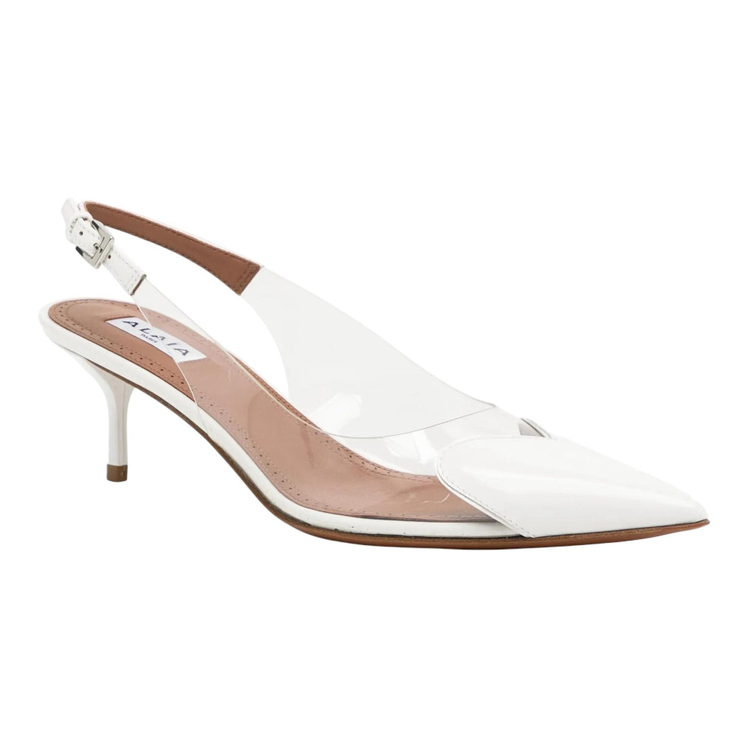 Club21 - ALAIA - Slingbacks 55 - HEELS - White