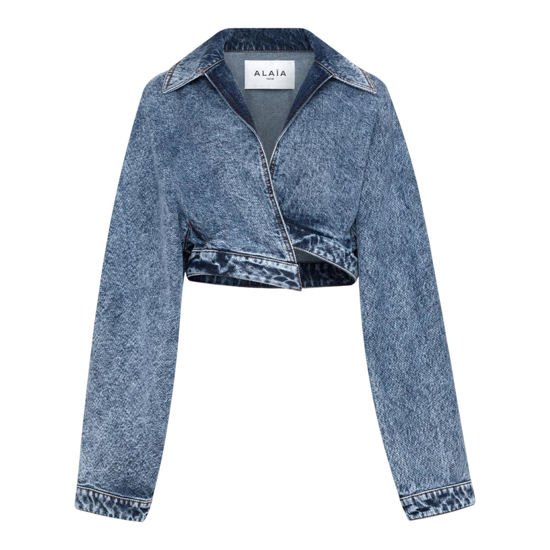 Club21 - ALAIA - Spiral Jacket - JACKETS - Denim