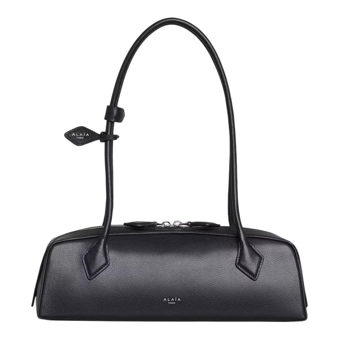 Club21 - ALAIA - Teckel Medium Goatskin - HANDBAGS - Black