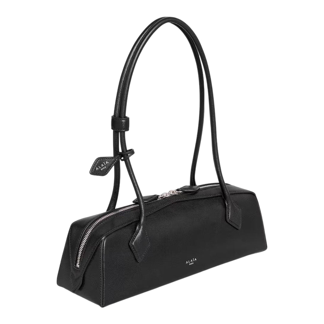 Club21 - ALAIA - Teckel Medium Goatskin - HANDBAGS - Black
