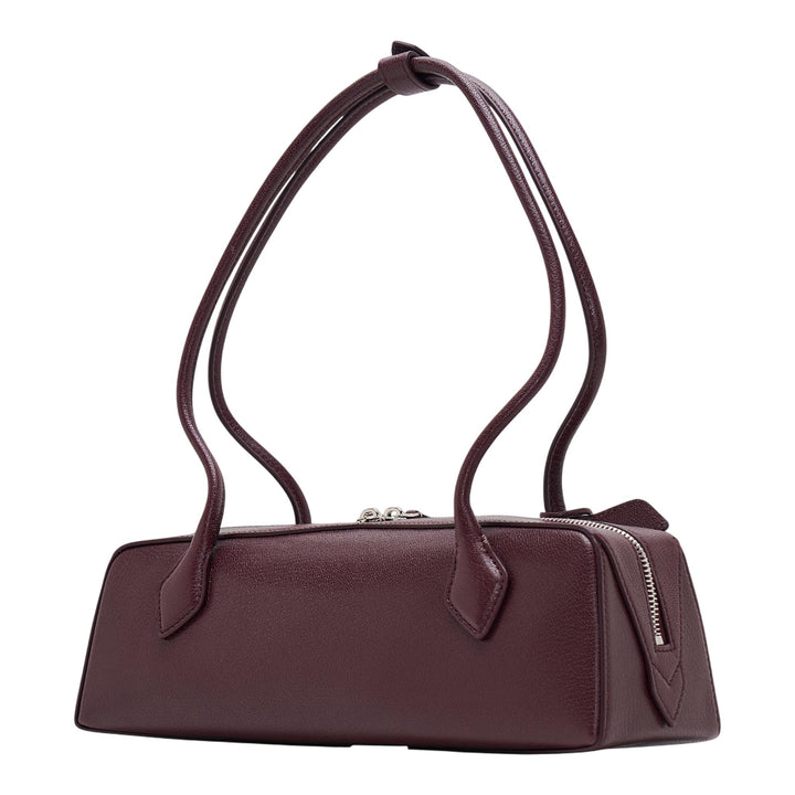 Club21 - ALAIA - Teckel Medium Goatskin - HANDBAGS - Burgundy