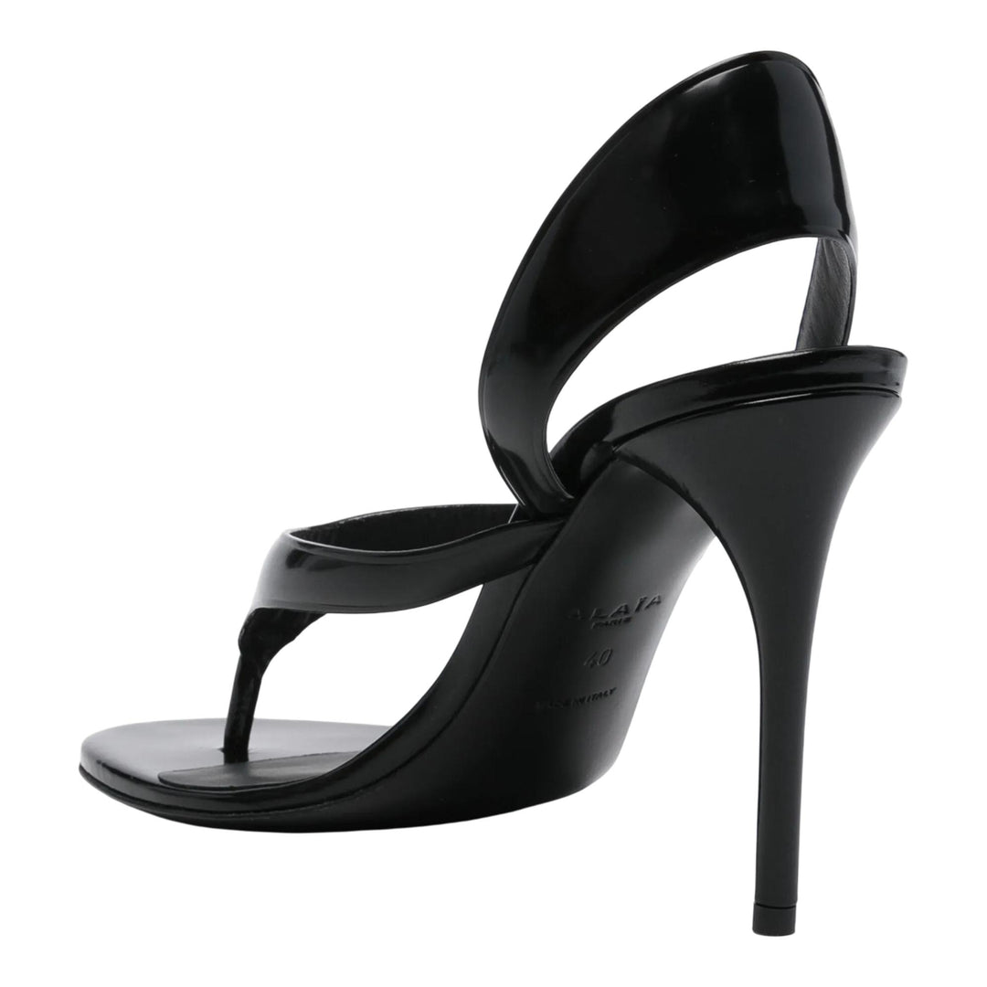 Club21 - ALAIA - Tong Sandals 90 - HEELS - Black