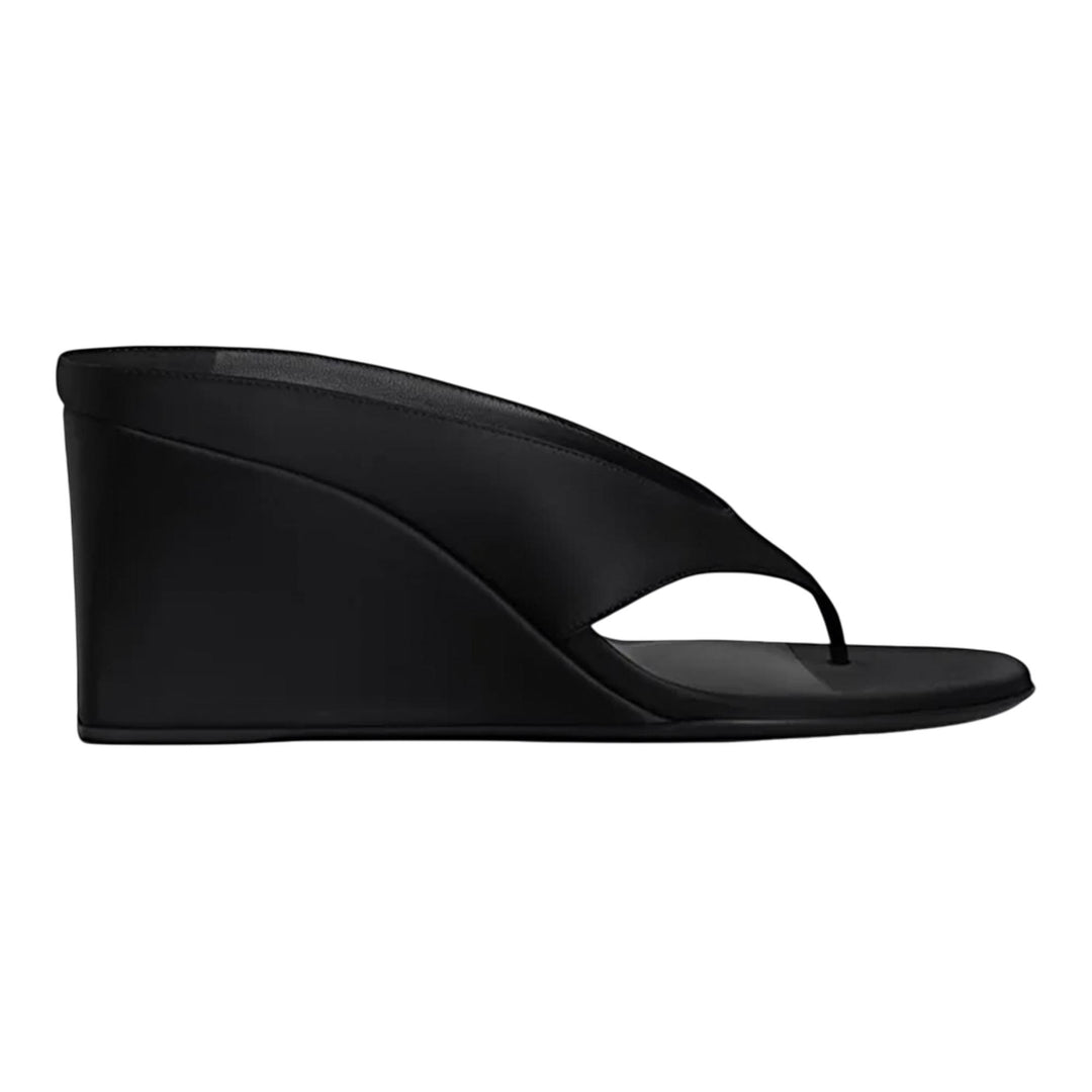 Club21 - ALAIA - Wedge Tongs 75 - HEELS - Black