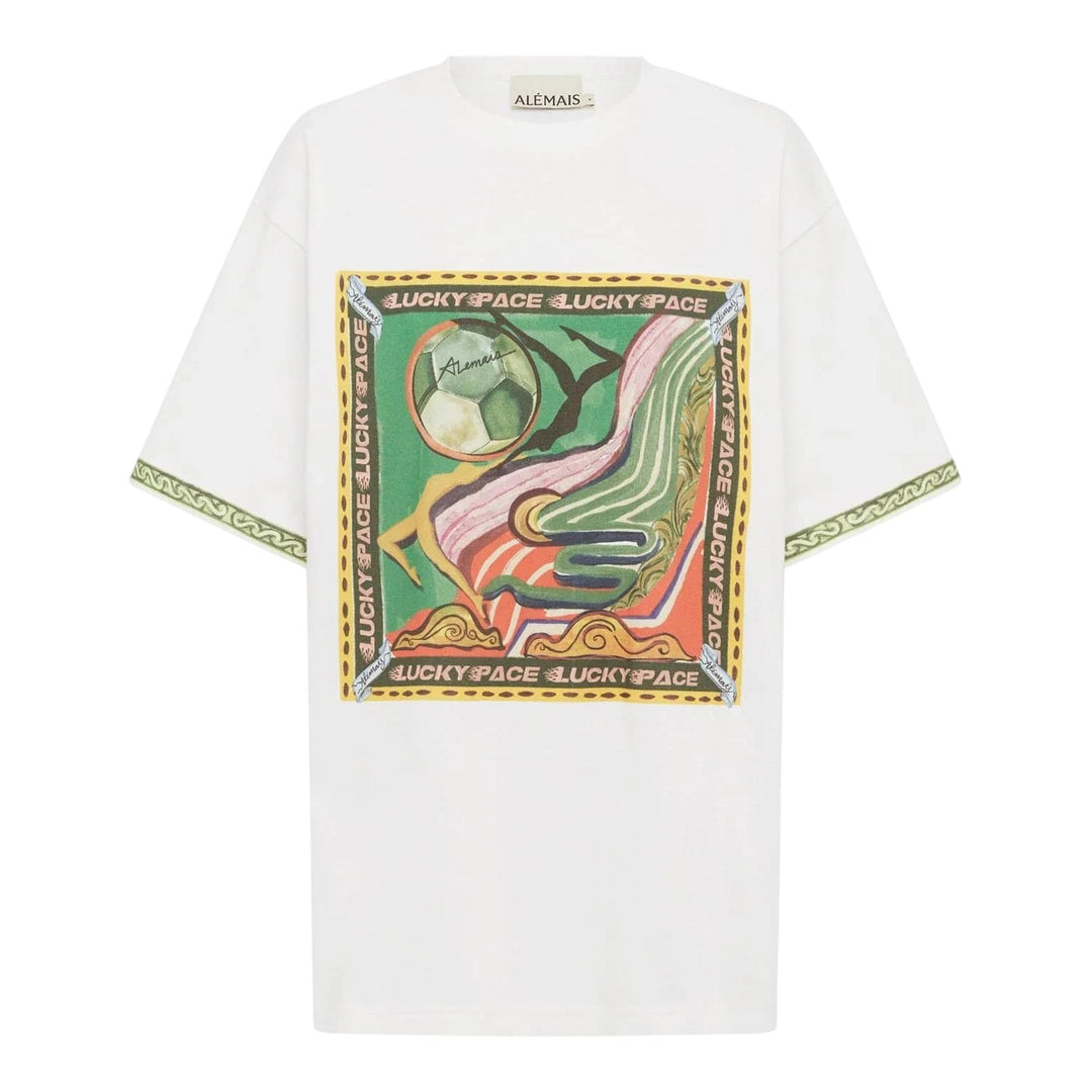Club21 - ALEMAIS - Lucky Pace Tee - TEES - White