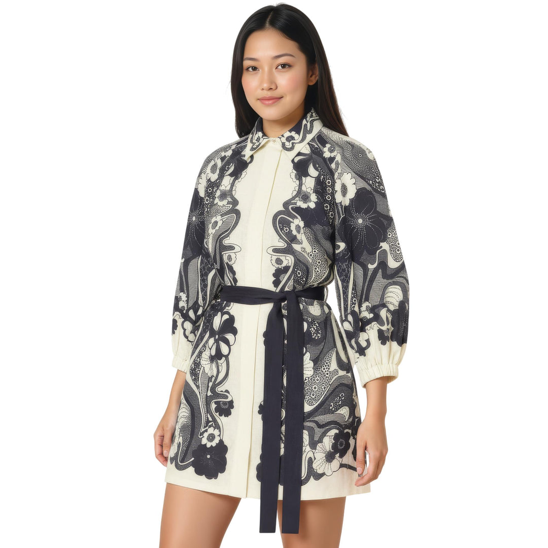 Club21 - ALEMAIS - Mickey Mini Dress - DRESSES - Navy