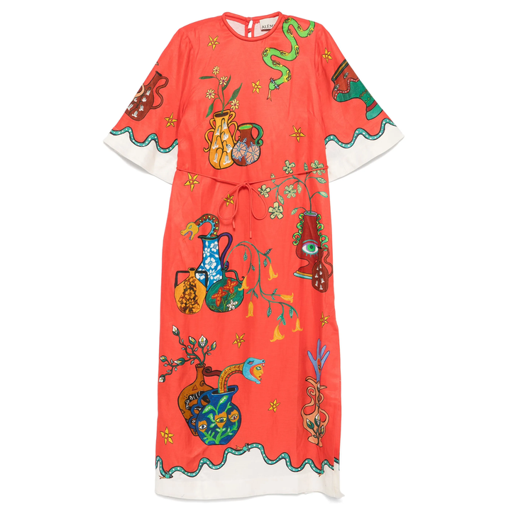 ALEMAIS_Rose_Midi_Tee_Dress_Orange