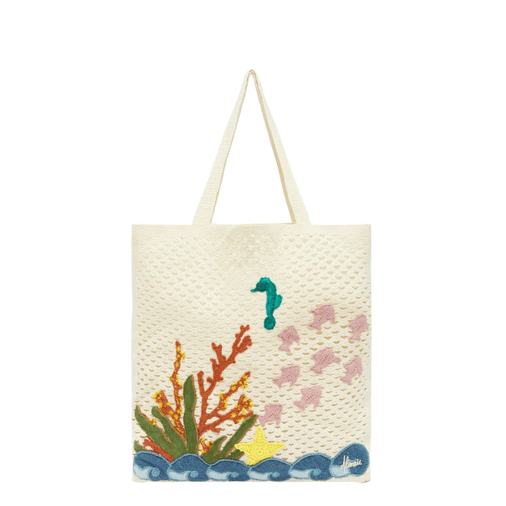 Splash Crochet Tote