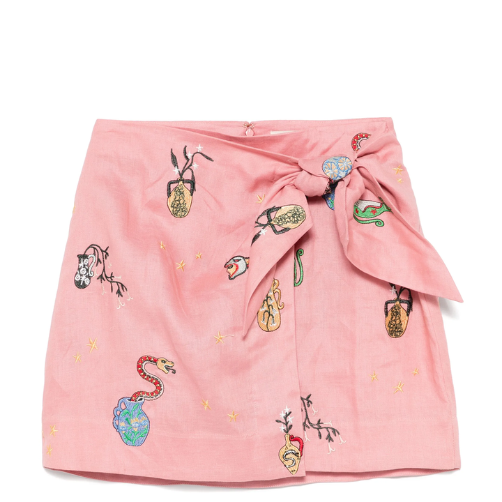 ALEMAIS_Timmy_Embroidered_Sarong_Skirt_Pink
