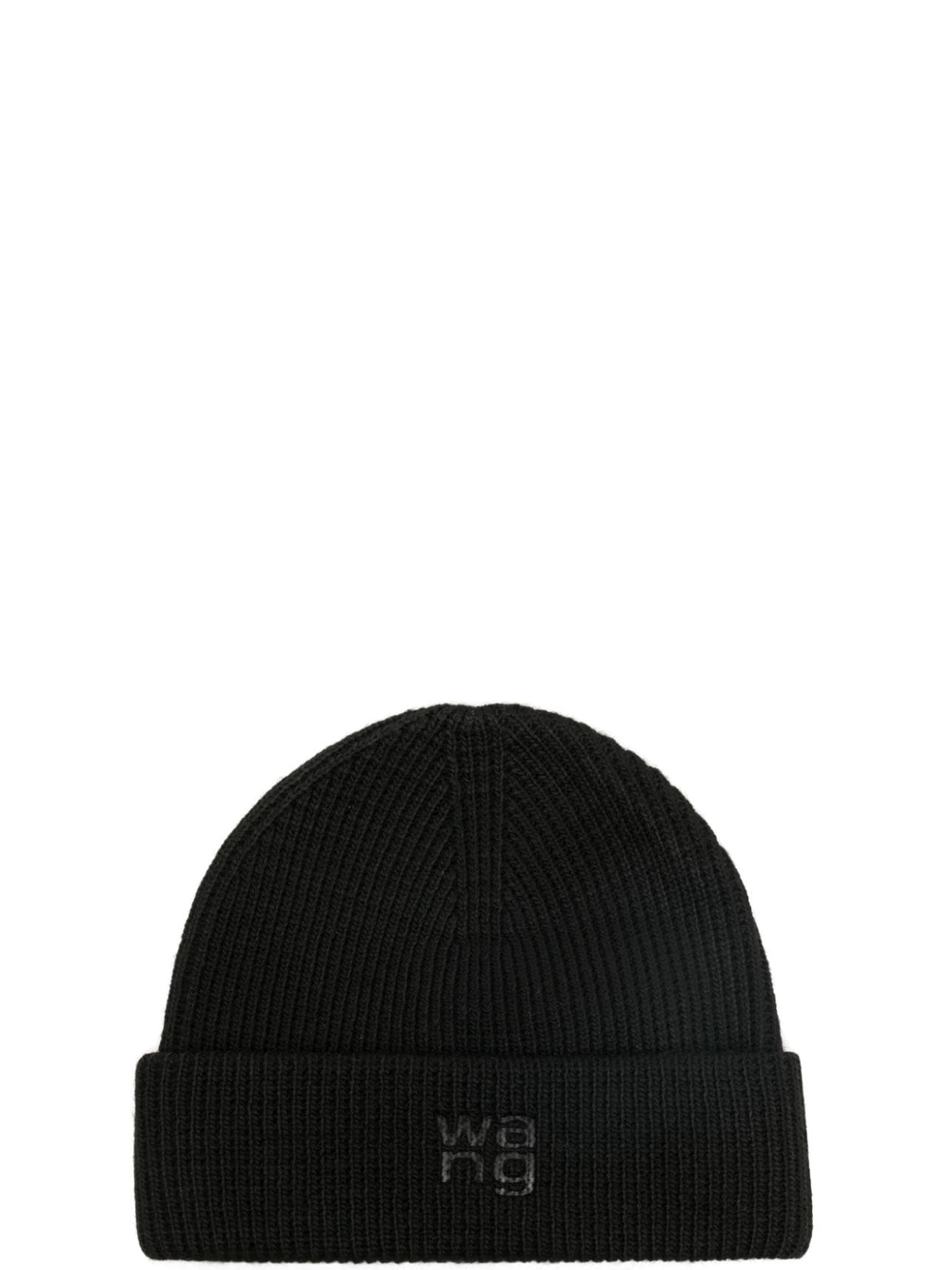 ALEXANDERWANG_LogoBeanieInCompactDeboss_Black