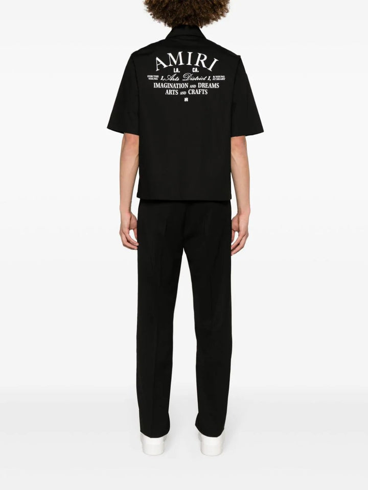 AMIRI-Arts-District-Poplin-Shirt-Black-2