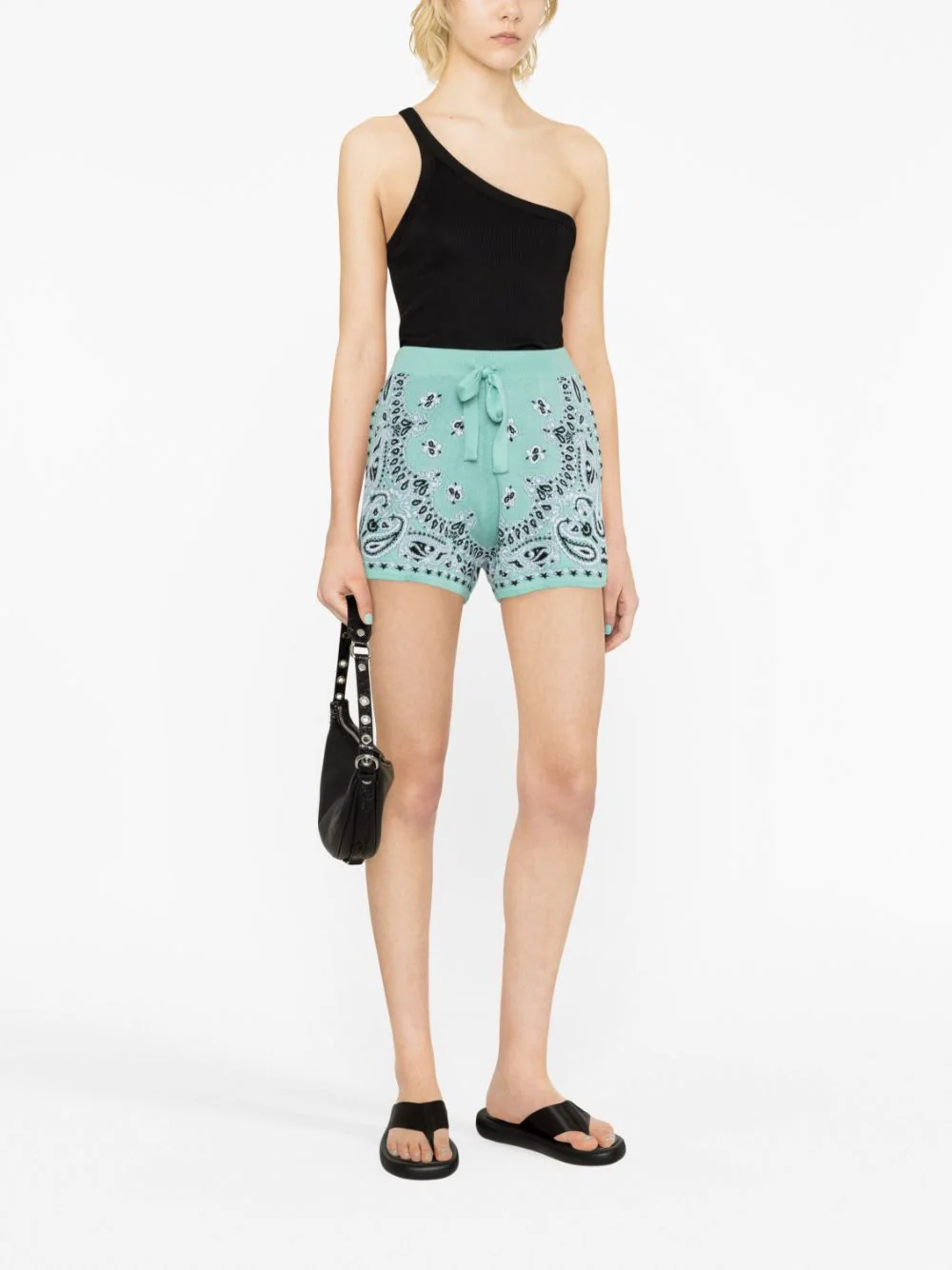 AMIRI-Bandana-Shorts-Turquoise-2