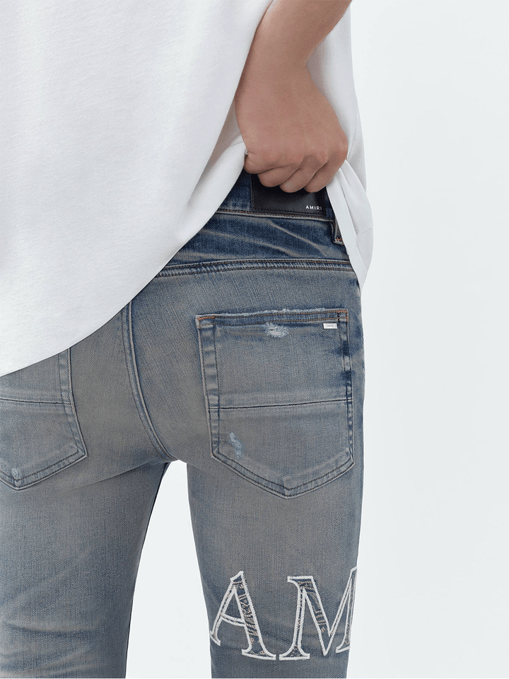 AMIRI-Core-Logo-Bandana-Jacquard-Jeans-Indigo-7