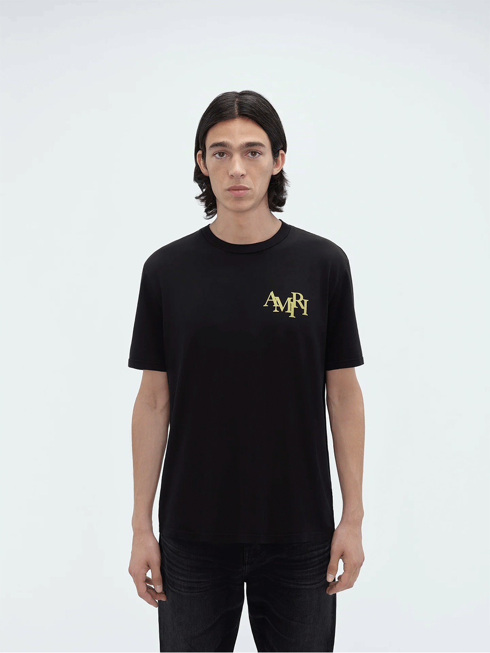 AMIRI-Crystal-Champagne-Tee-Black-3