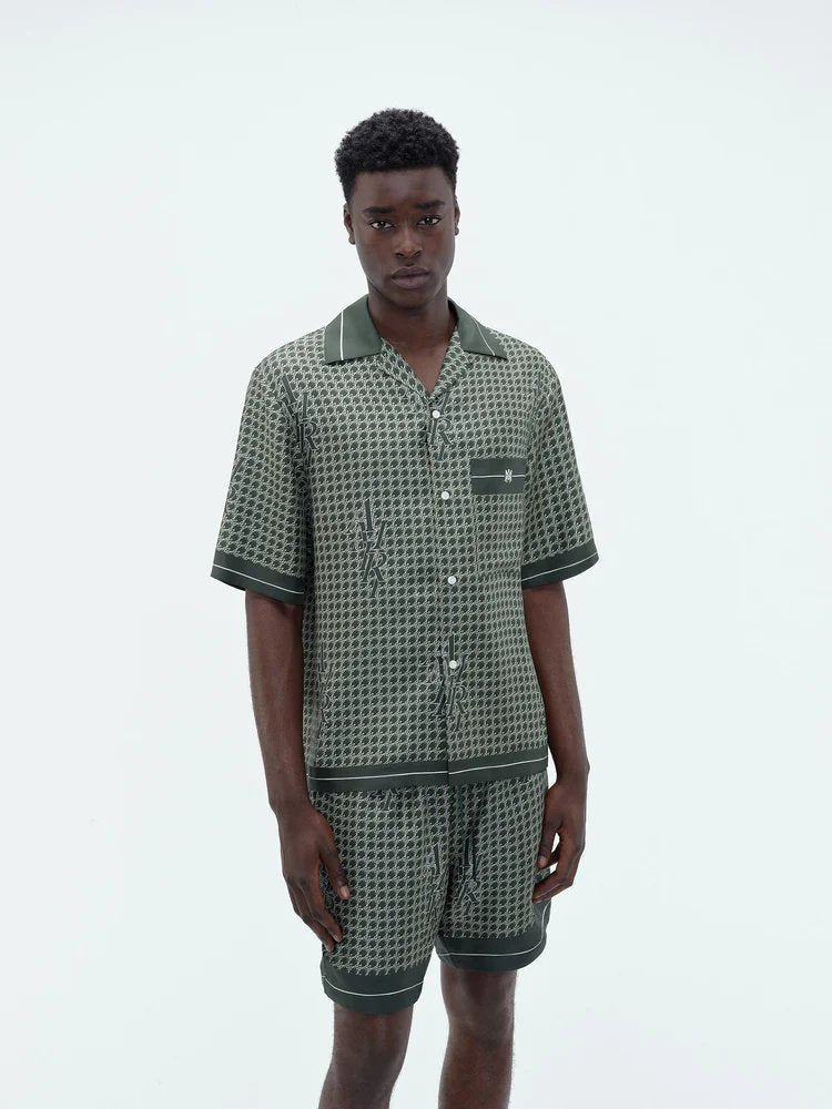 AMIRI-Houndstooth-Bowling-Shirt-Green-3