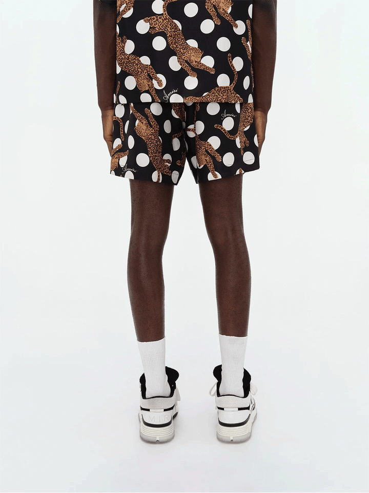 AMIRI-Leopard-Polka-Dots-Silk-Shorts-Black-4
