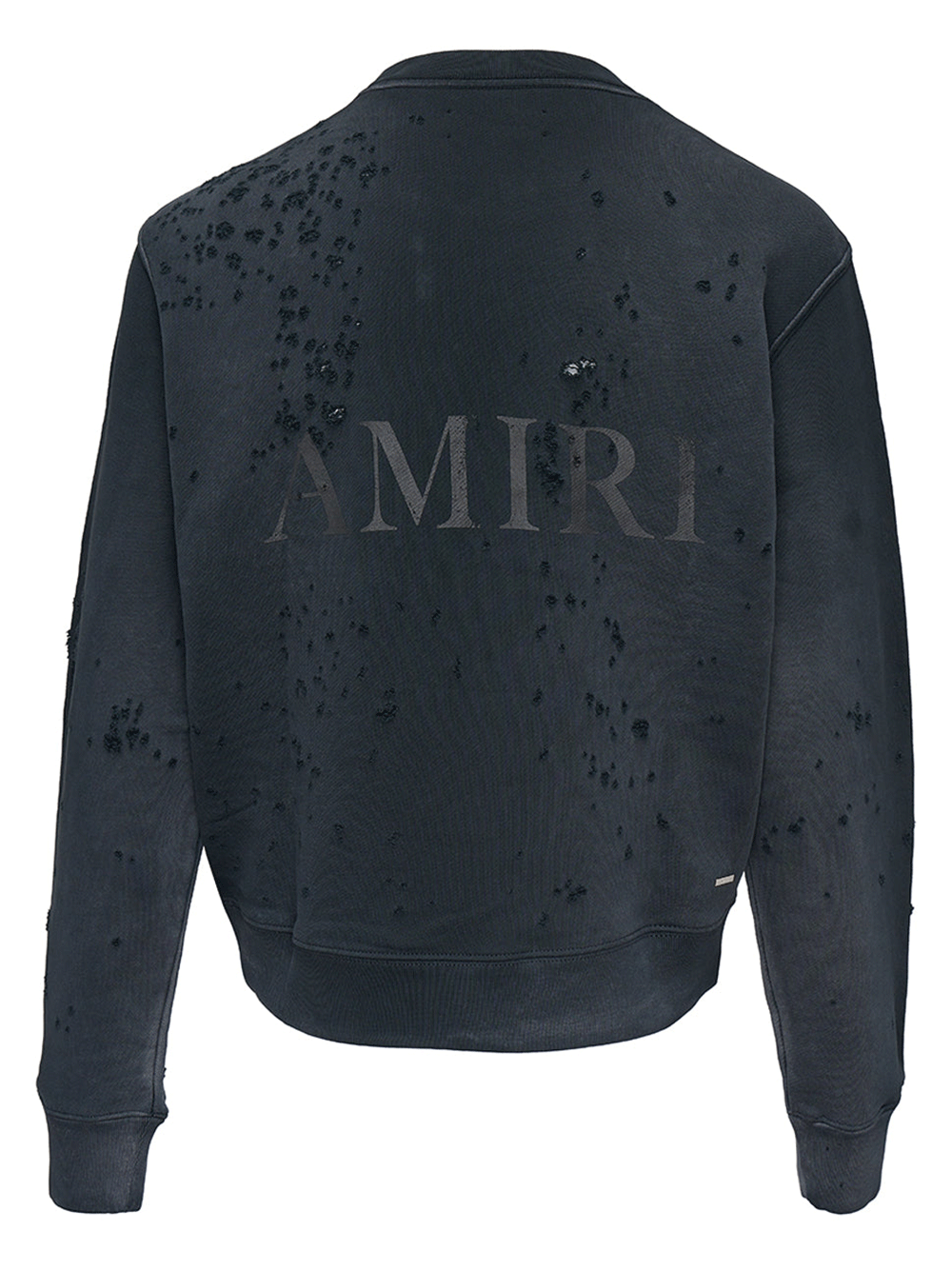 AMIRI-Logo-Shotgun-Crewneck-Sweatshirt-Black-2