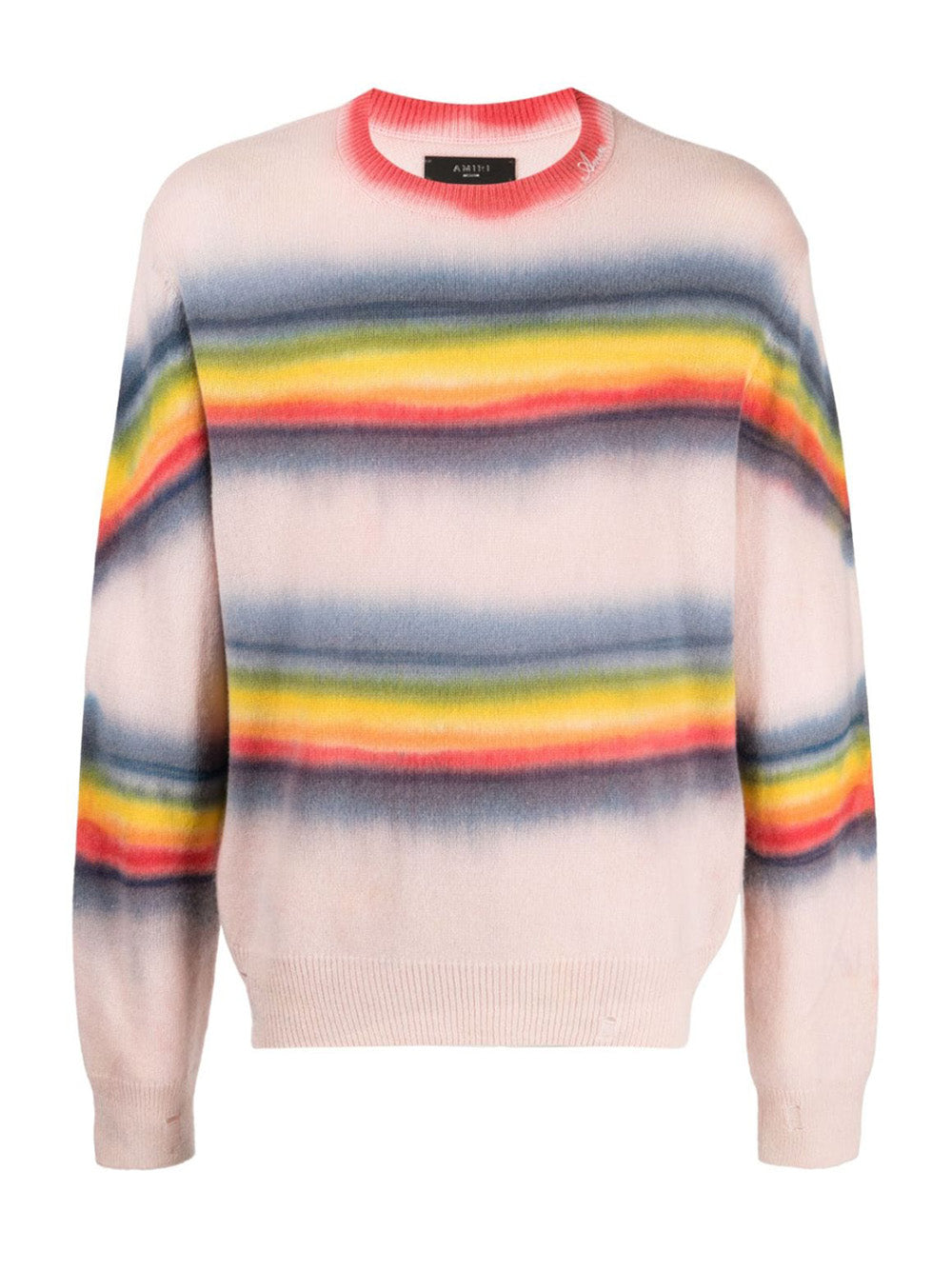     AMIRI-Rainbow-Tie-Dye-Crew-Top-Multi-1