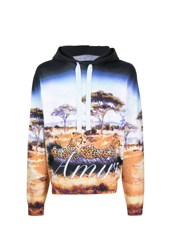 AMIRI Safari Oversized Hoodie Multi-1 