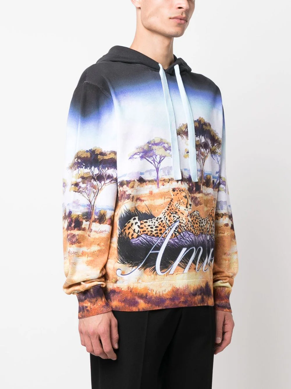 AMIRI Safari Oversized Hoodie Multi 3