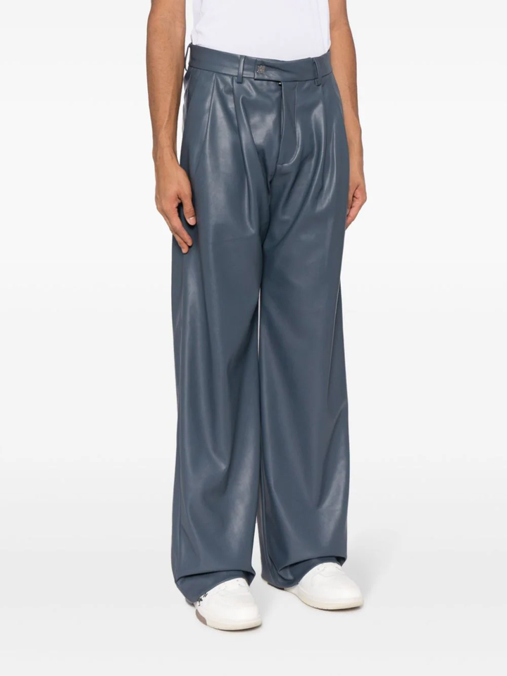 AMIRI-Vegan-Pleat-Trousers-Blue-3