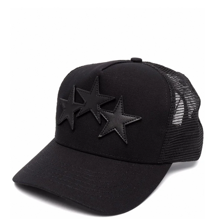 3 Star Trucker Hat