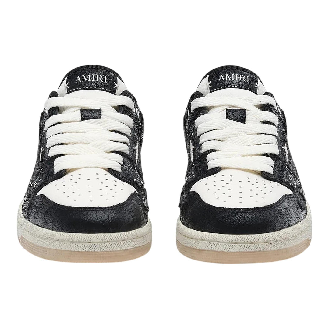 Club21 - AMIRI - Bandana Skel Top Low - SNEAKERS - Black