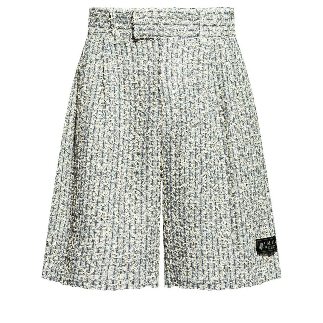 Boucle Tweed Skater Short