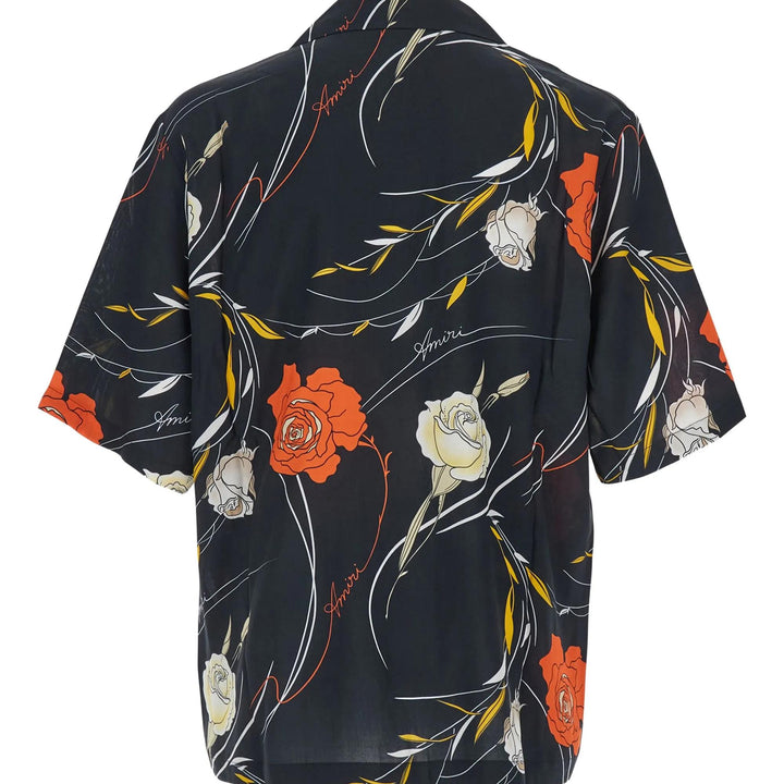 Club21 - AMIRI - Floral Camp Shirt - SHIRTS - Black