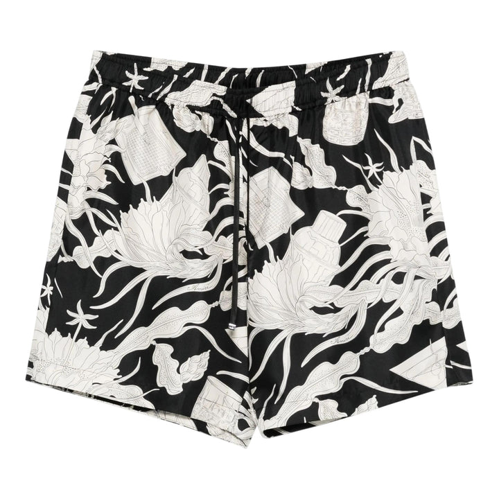 Club21 - AMIRI - Floral Shorts - SHORTS - Black