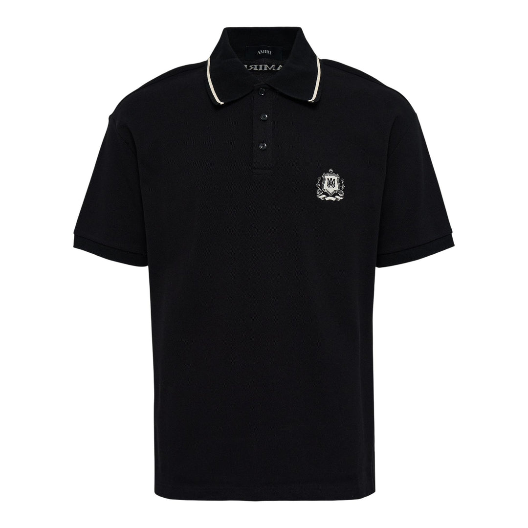 Club21 - AMIRI - MA Crest Polo - POLOS - Black