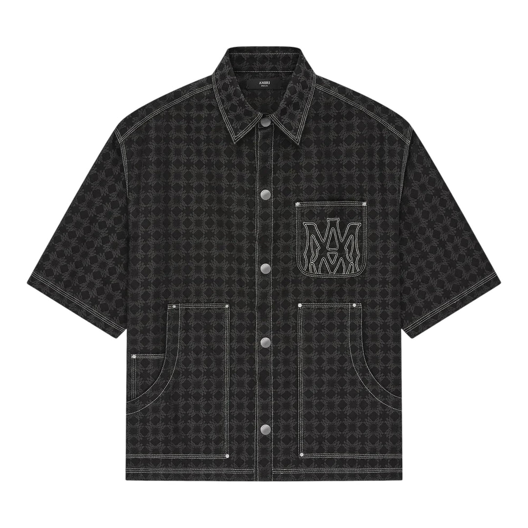 Club21 - AMIRI - MA Quad Work Shirt - SHIRTS - Black